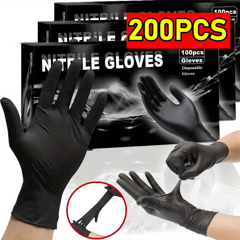 Gardening Glove Waterproof - Guantes desechables de nitrilo impermeables para