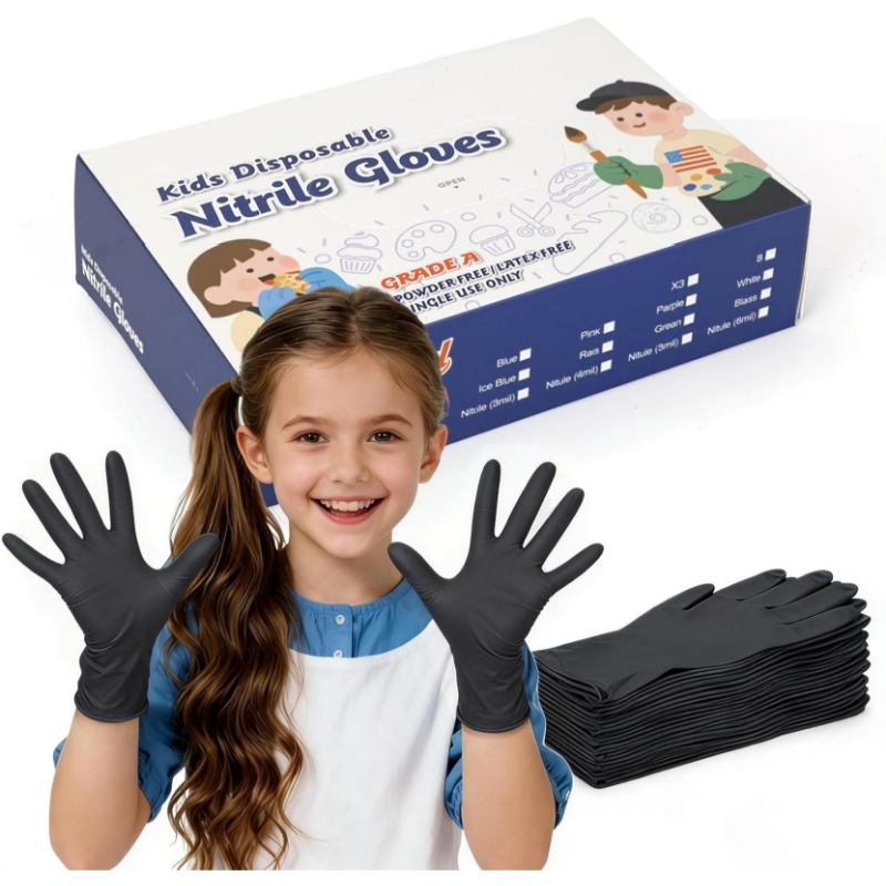 Latex Disposable Glove - Guantes Desechables de Nitrilo Negros para