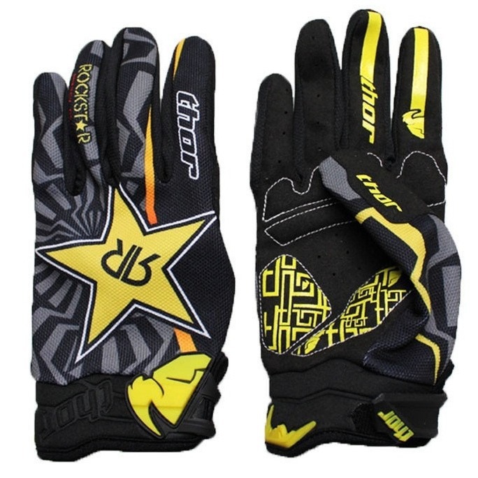 Cycling Glove Padded - Guantes de Motocross con Almohadilla de