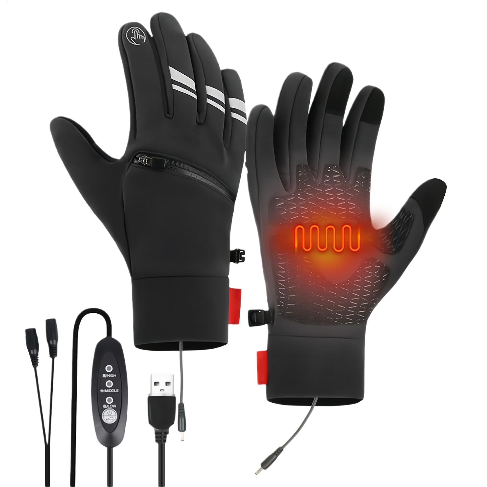 Gardening Glove Waterproof - Guantes calefactables por USB con 3