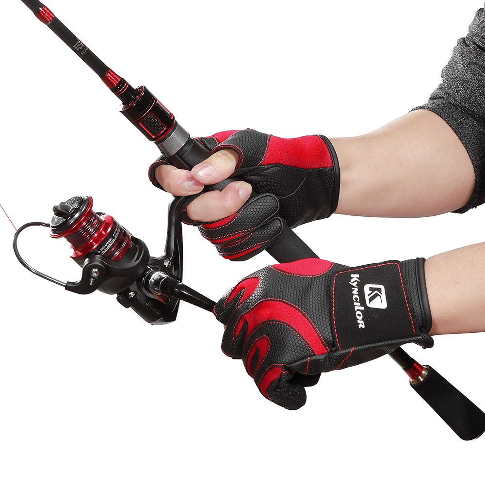 Guantes De Pesca sin dedos con - Cut Resistant Glove reseña y precio