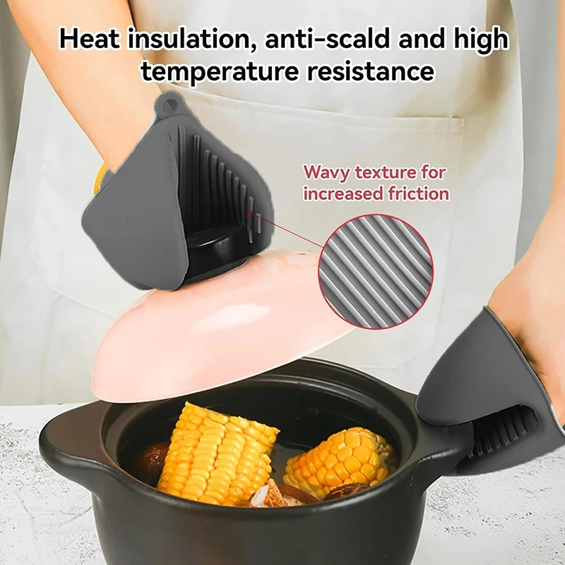 Mini guantes de horno de silic - Oven Mitt Silicone reseña y precio