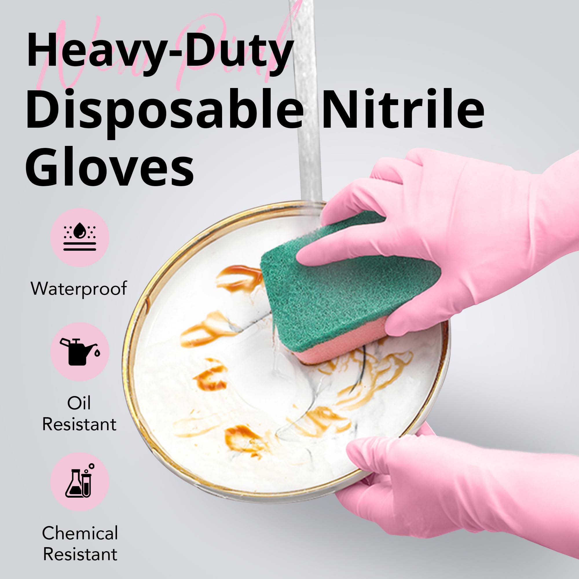 Guantes de limpieza desechable - Exam Glove Nitrile reseña y precio