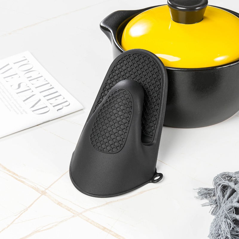 Pinza de silicona gruesa para  - Oven Mitt Silicone reseña y precio