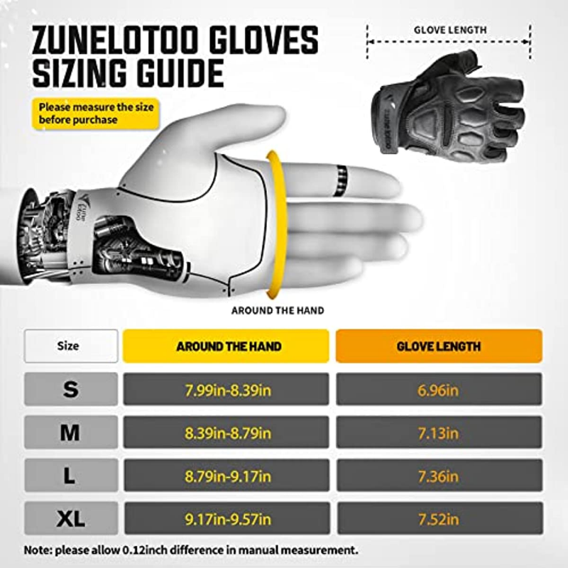 Guantes Tácticos de Trabajo si - Work Glove Impact reseña y precio