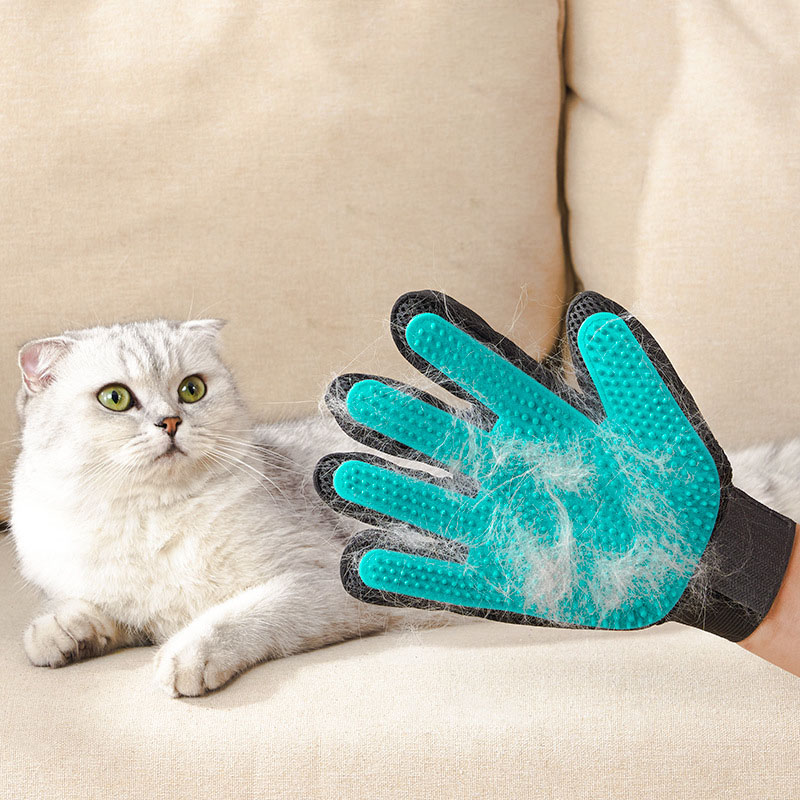 Guante de Aseo para Mascotas,  - Rubber Glove Cleaning reseña y precio