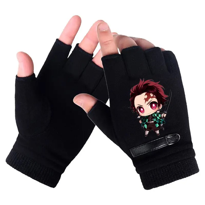 Guantes de medio dedo para est - Fingerless Glove Knit reseña y precio