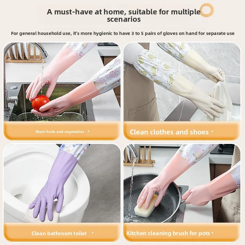 Guantes para lavar platos impe - Dish Glove Rubber reseña y precio