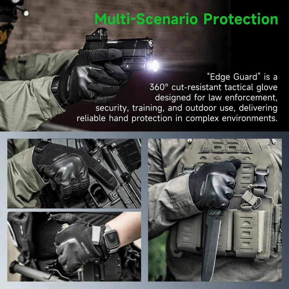 Guantes Tácticos Nextorch Edge - Cut Resistant Glove reseña y precio