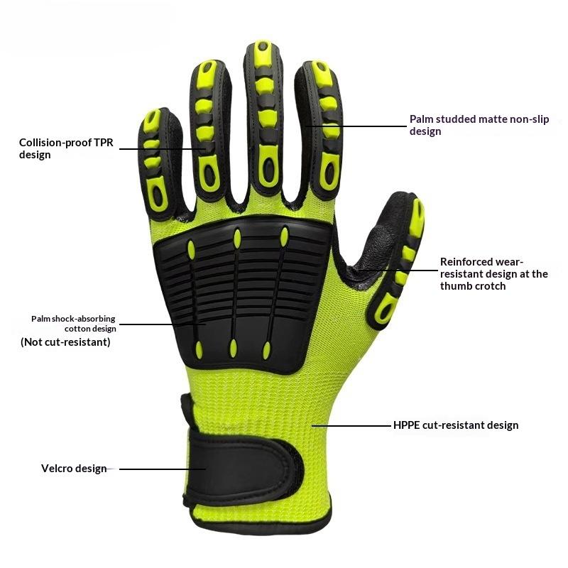Guante de trabajo de seguridad - Work Glove Impact reseña y precio
