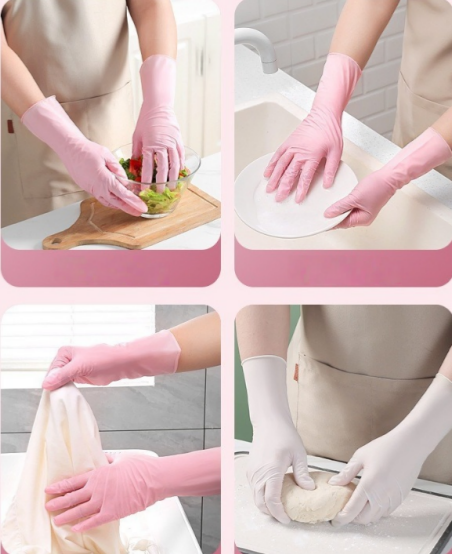 Guantes desechables de 9 pulga - Rubber Glove Cleaning reseña y precio